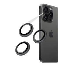 Fixed Camera Glass , Samsung , Galaxy S26 , Tempered Glass , Black