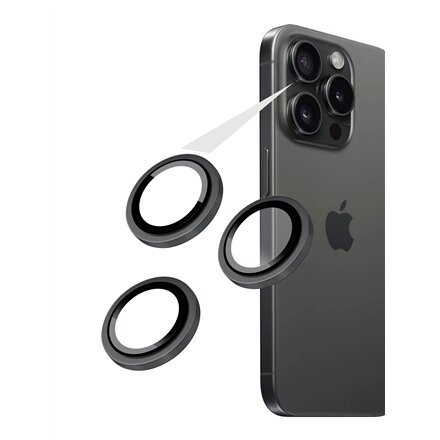 Fixed Camera Glass , Samsung , Galaxy S26 , Tempered Glass , Black
