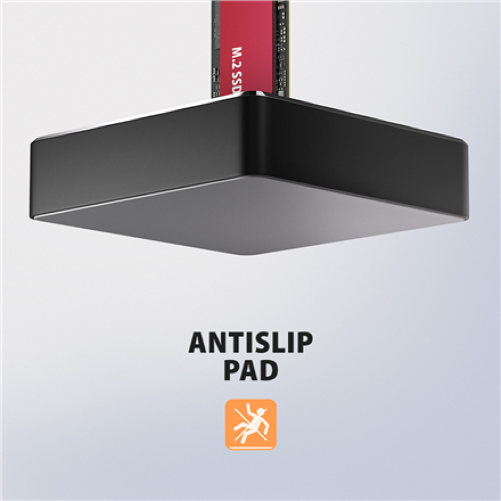 AXAGON , USB-C 10Gbps docking station for M.2 NVMe/SATA SSD , ADSA-M2C11