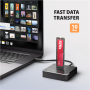 AXAGON , USB-C 10Gbps docking station for M.2 NVMe/SATA SSD , ADSA-M2C11