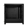 Corsair , Tempered Glass PC Case , iCUE 4000D RGB AIRFLOW , Side window , Black , Mid-Tower , Power supply included No