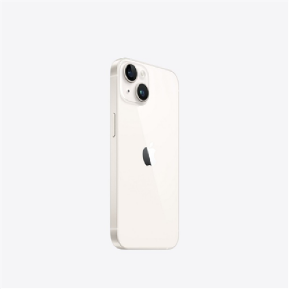 Apple , iPhone 14 , Starlight , 6.1 , Super Retina XDR , 2532 x 1170 pixels , Apple , A15 Bionic , Internal RAM 4 GB , 256 GB , Dual SIM , Nano-SIM , 3G , 4G , 5G , Main camera 12+12 MP , Secondary camera 12 MP , iOS , 16 , 3279 mAh