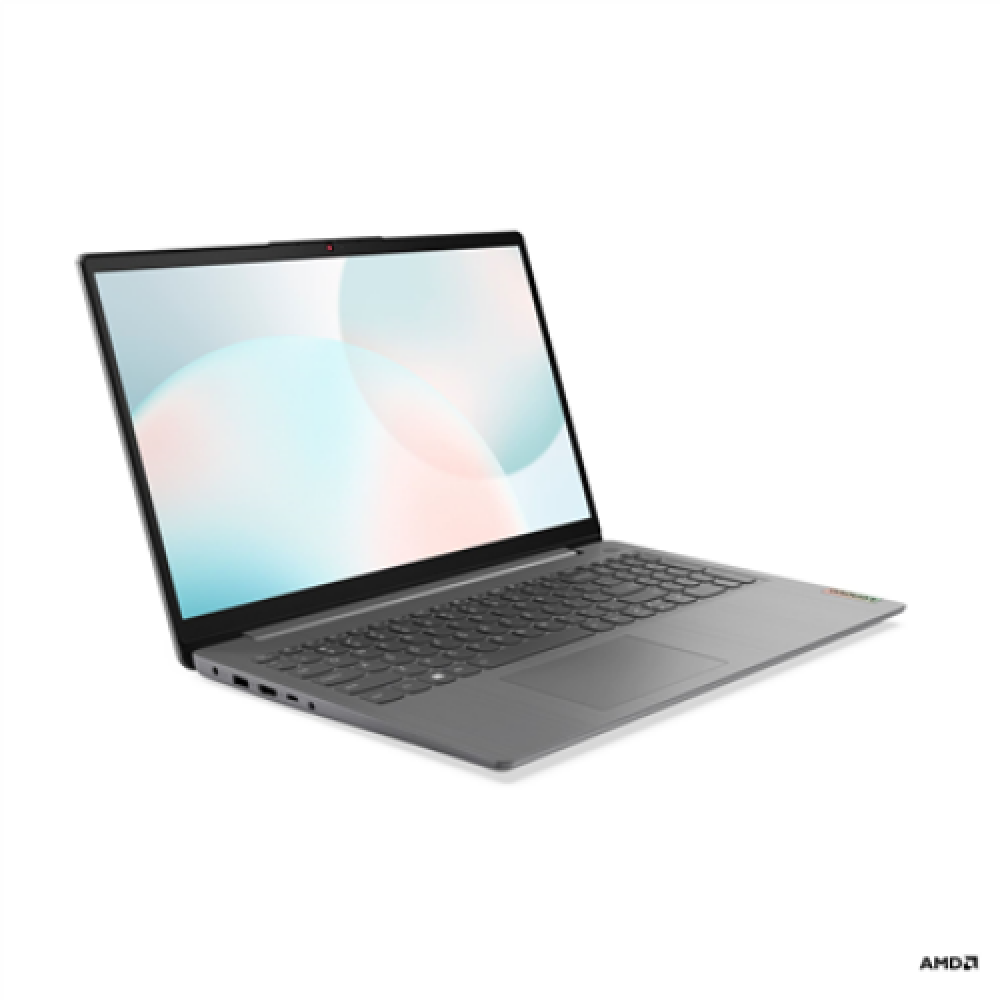 Lenovo IdeaPad 3 15ABA7 Arctic Grey, 15.6 , IPS, FHD, 1920 x 1080, Anti-glare, AMD Ryzen 3, 5425U, 8 GB, SSD 256 GB, AMD Radeon Graphics, Windows 11 Home in S mode, 802.11ax, Bluetooth version 5.1, Keyboard language English, Keyboard backlit, Warranty 24 