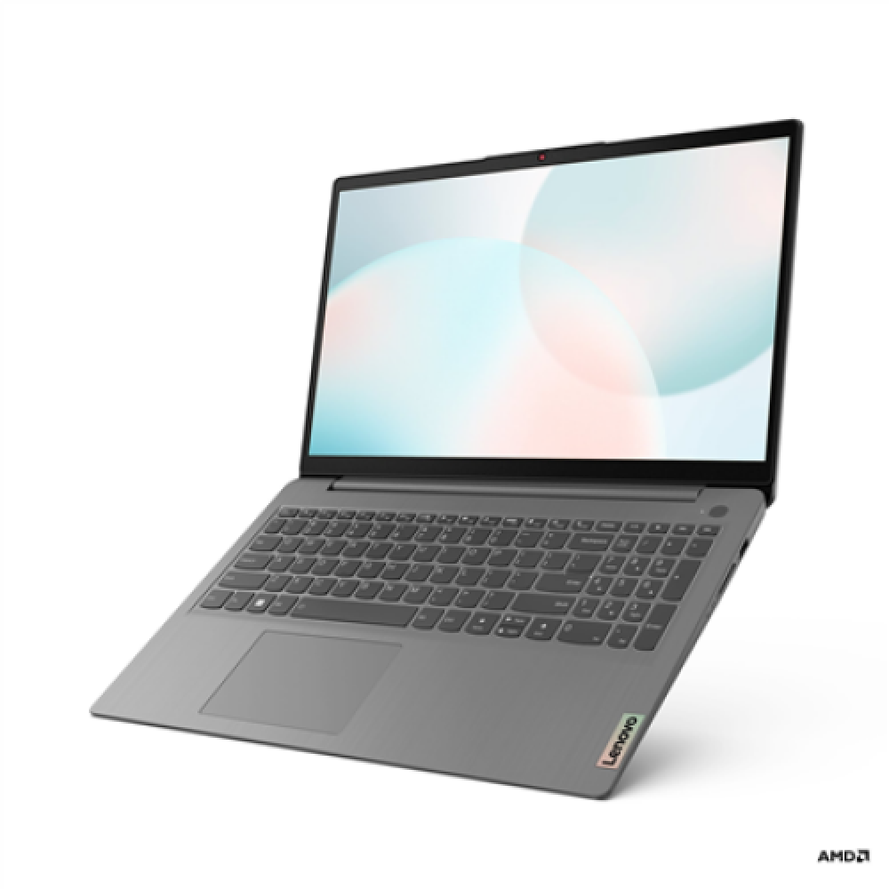 Lenovo IdeaPad 3 15ABA7 Arctic Grey, 15.6 , IPS, FHD, 1920 x 1080, Anti-glare, AMD Ryzen 3, 5425U, 8 GB, SSD 256 GB, AMD Radeon Graphics, Windows 11 Home in S mode, 802.11ax, Bluetooth version 5.1, Keyboard language English, Keyboard backlit, Warranty 24 