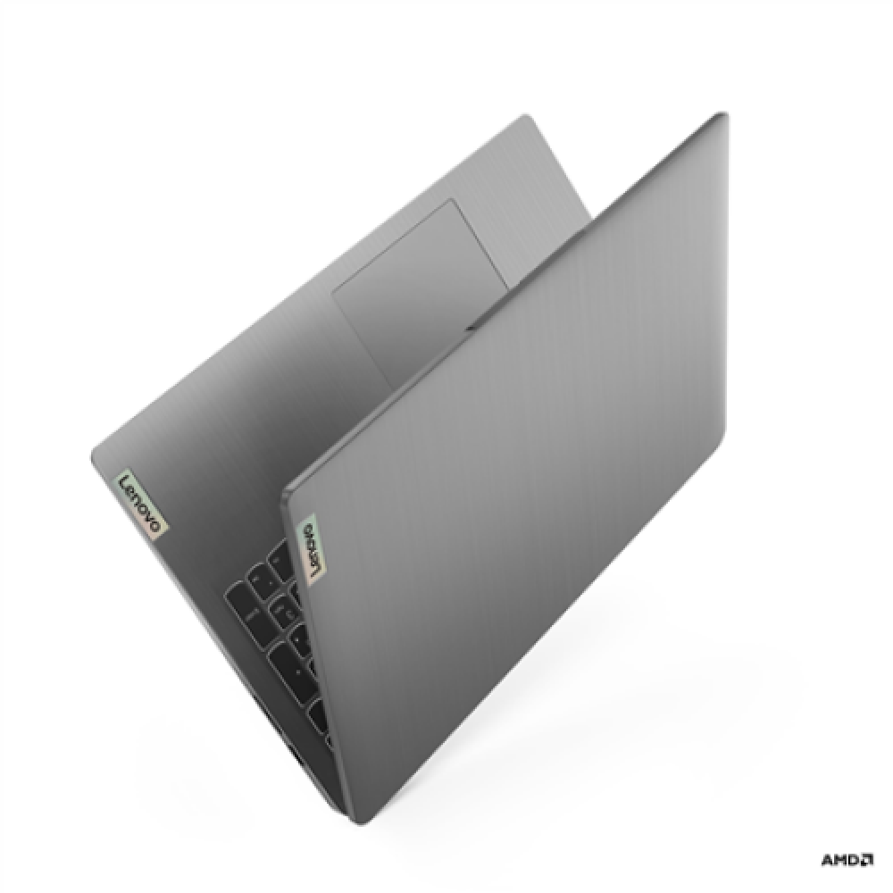 Lenovo IdeaPad 3 15ABA7 Arctic Grey, 15.6 , IPS, FHD, 1920 x 1080, Anti-glare, AMD Ryzen 3, 5425U, 8 GB, SSD 256 GB, AMD Radeon Graphics, Windows 11 Home in S mode, 802.11ax, Bluetooth version 5.1, Keyboard language English, Keyboard backlit, Warranty 24 
