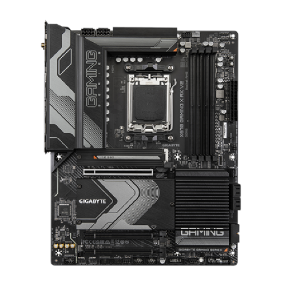 Gigabyte , X670 GAMING X AX V2 , Processor family AMD , Processor socket AM5 , DDR5 DIMM , Supported hard disk drive interfaces SATA, M.2 , Number of SATA connectors 4