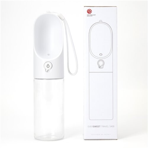 PETKIT , Eversweet Travel , Pet Bottle , Capacity 0.4 L , Material BioCleanAct and Tritan (BPA Free) , White