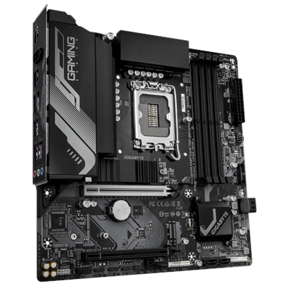 Gigabyte B760M GAMING X WIFI6E GEN5 , Processor family Intel , Processor socket LGA1700 , DDR5 , Supported hard disk drive interfaces SATA, M.2 , Number of SATA connectors 4