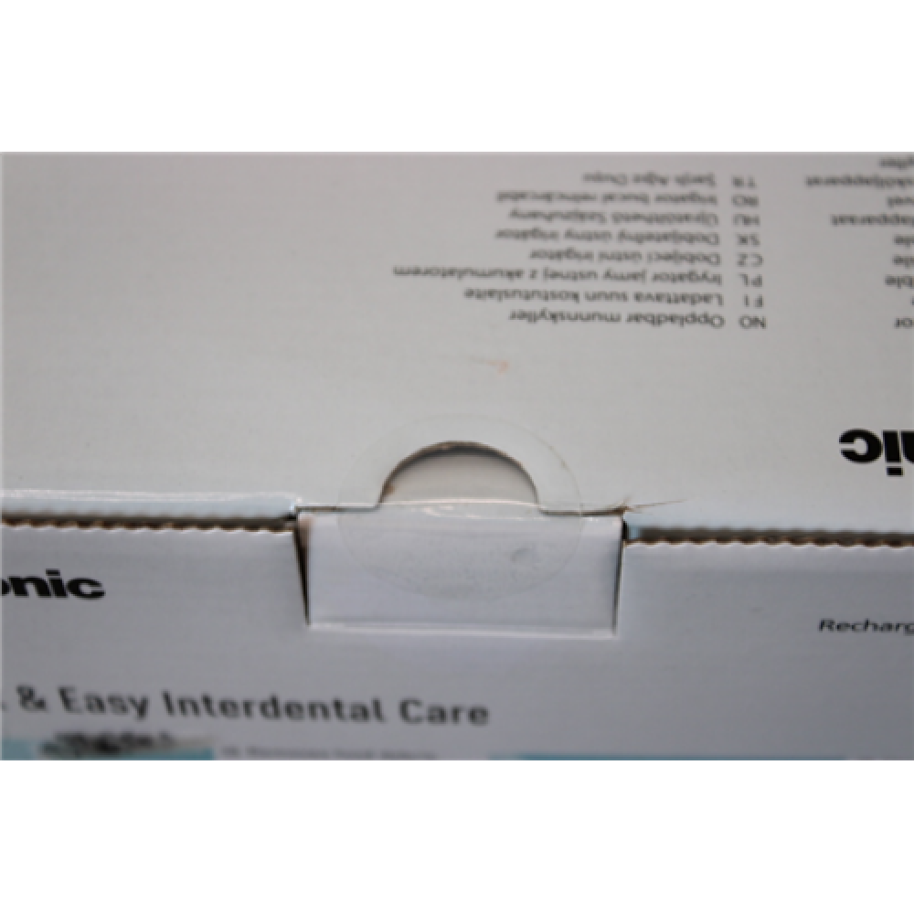 SALE OUT. Panasonic EW1411H845 portable and ergonomic steam generator Panasonic Oral irrigator EW1411H845 130 ml Number of heads 1 White SEAL STICKER DAMAGED