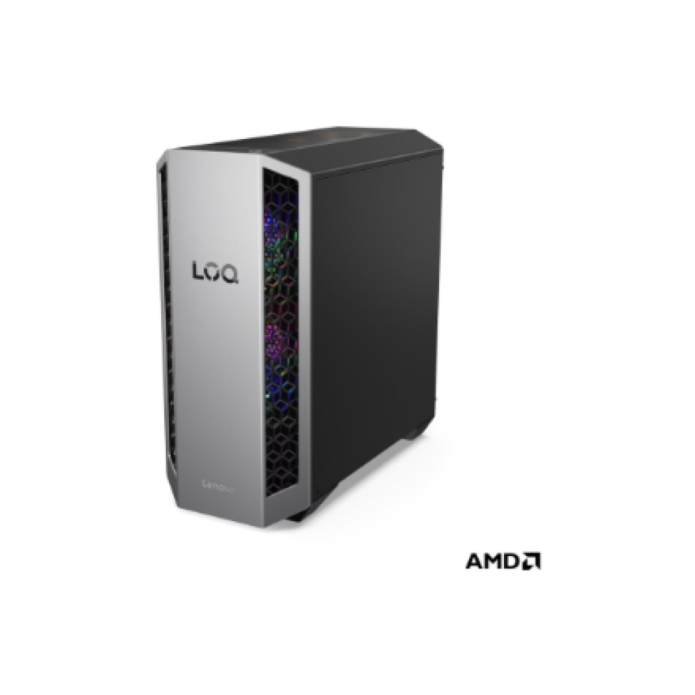 Lenovo LOQ , 26ADR10 , Desktop , Tower , AMD Ryzen 7 , 8745HX , 32 (2x16GB) GB , SODIMM DDR5 , 1000 GB , NVIDIA GeForce RTX 5070 , No Optical drive , No keyboard , Windows 11 Home , Warranty 24 month(s)