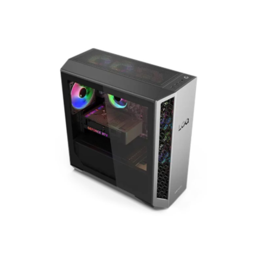 Lenovo LOQ , 26ADR10 , Desktop , Tower , AMD Ryzen 7 , 8745HX , 32 (2x16GB) GB , SODIMM DDR5 , 1000 GB , NVIDIA GeForce RTX 5070 , No Optical drive , No keyboard , Windows 11 Home , Warranty 24 month(s)