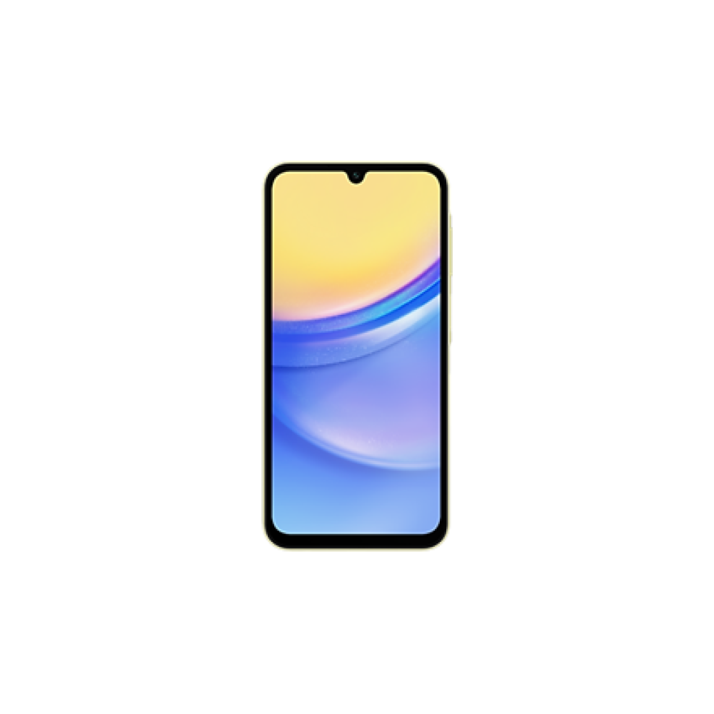 Samsung Galaxy , A15 (A156) , Yellow , 6.5 , Super AMOLED , 1080 x 2340 pixels , Mediatek , Internal RAM 4 GB , 128 GB , Dual SIM , 4G , 5G , Main camera resolution 50+5+2 MP , Secondary camera resolution 13 MP , Android , 14