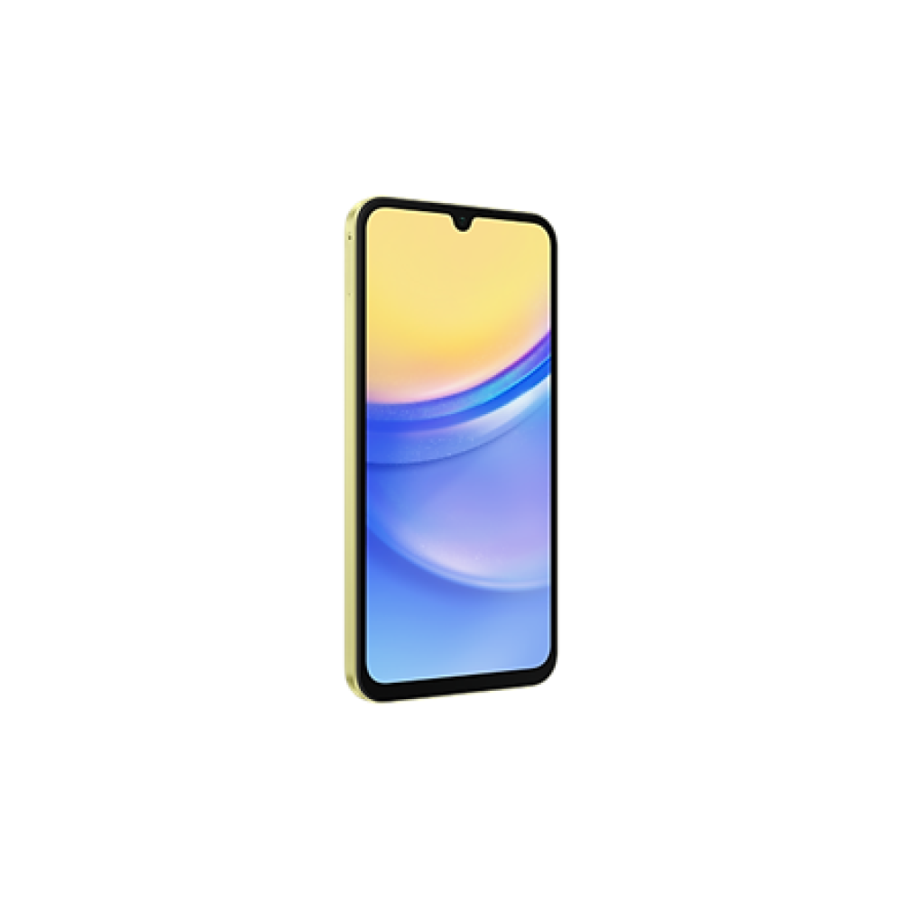 Samsung Galaxy , A15 (A156) , Yellow , 6.5 , Super AMOLED , 1080 x 2340 pixels , Mediatek , Internal RAM 4 GB , 128 GB , Dual SIM , 4G , 5G , Main camera resolution 50+5+2 MP , Secondary camera resolution 13 MP , Android , 14