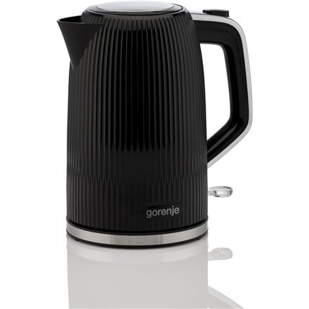 Gorenje K17DPB , Kettle , Electric , 1.7 L , 2200 W , Plastic/Stainless steel , 360° rotational base , Black