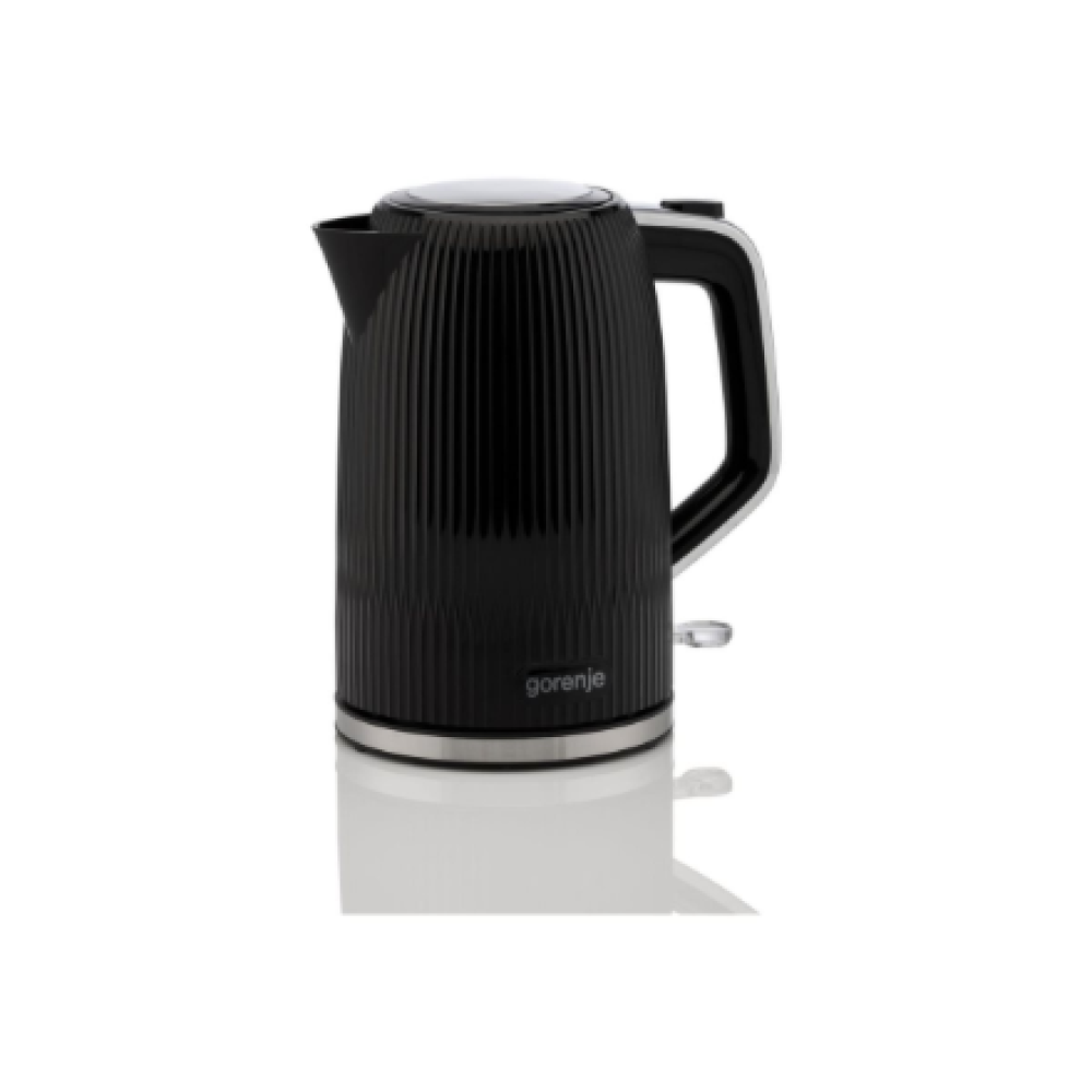 Gorenje K17DPB , Kettle , Electric , 1.7 L , 2200 W , Plastic/Stainless steel , 360° rotational base , Black