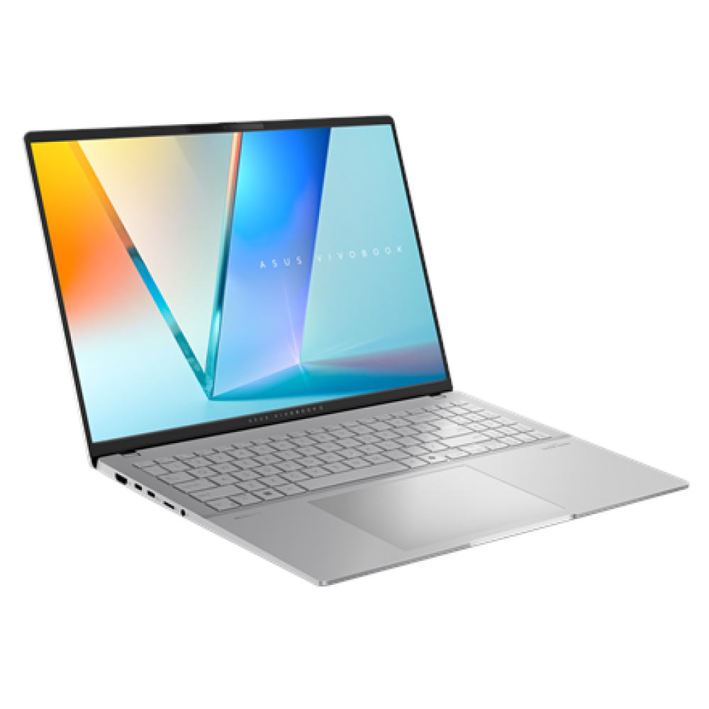 Asus Vivobook S 16 OLED M5606UA-KM005W , Cool Silver , 16 , OLED , 3.2K , 3200 x 2000 pixels , AMD Ryzen 7 , 8845HS , 16 GB , LPDDR5X , Solid-state drive capacity 1000 GB , AMD Radeon Graphics , Windows 11 Home , 802.11ax , Bluetooth version 5.3 , Keyboar