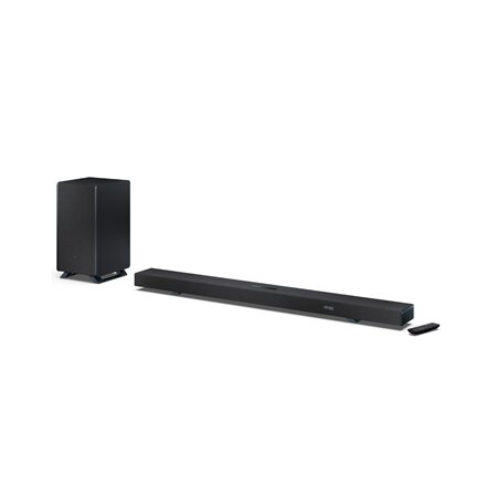 Sharp , 5.1.2 Dolby Atmos/DTS:X Soundbar with Wireless Subwoofer , HT-SBW55121(BK) , Bluetooth
