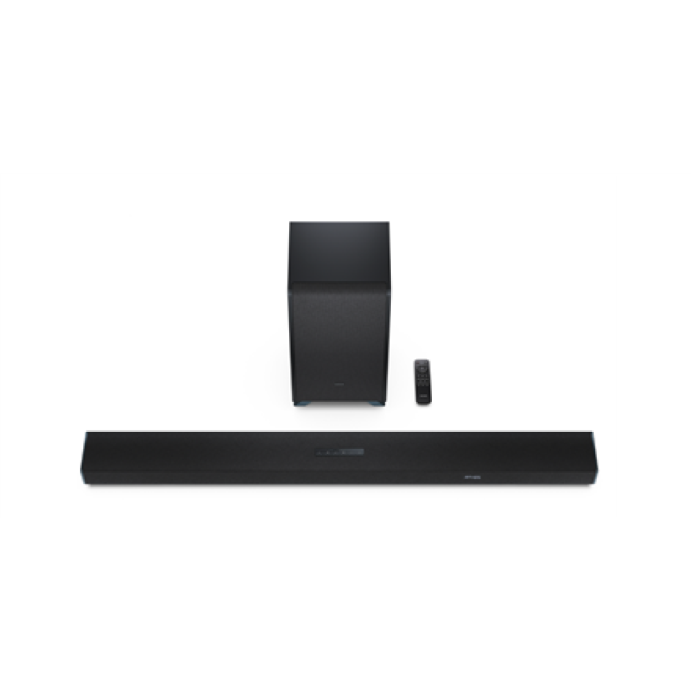 Sharp , 5.1.2 Dolby Atmos/DTS:X Soundbar with Wireless Subwoofer , HT-SBW55121(BK) , 650 W , Bluetooth , Black , Wireless connection
