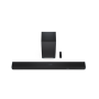 Sharp , 5.1.2 Dolby Atmos/DTS:X Soundbar with Wireless Subwoofer , HT-SBW55121(BK) , 650 W , Bluetooth , Black , Wireless connection