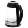 Adler , Kettle , AD 1285 , Electric , 2200 W , 1.7 L , Glass/Stainless steel , 360° rotational base , Grey