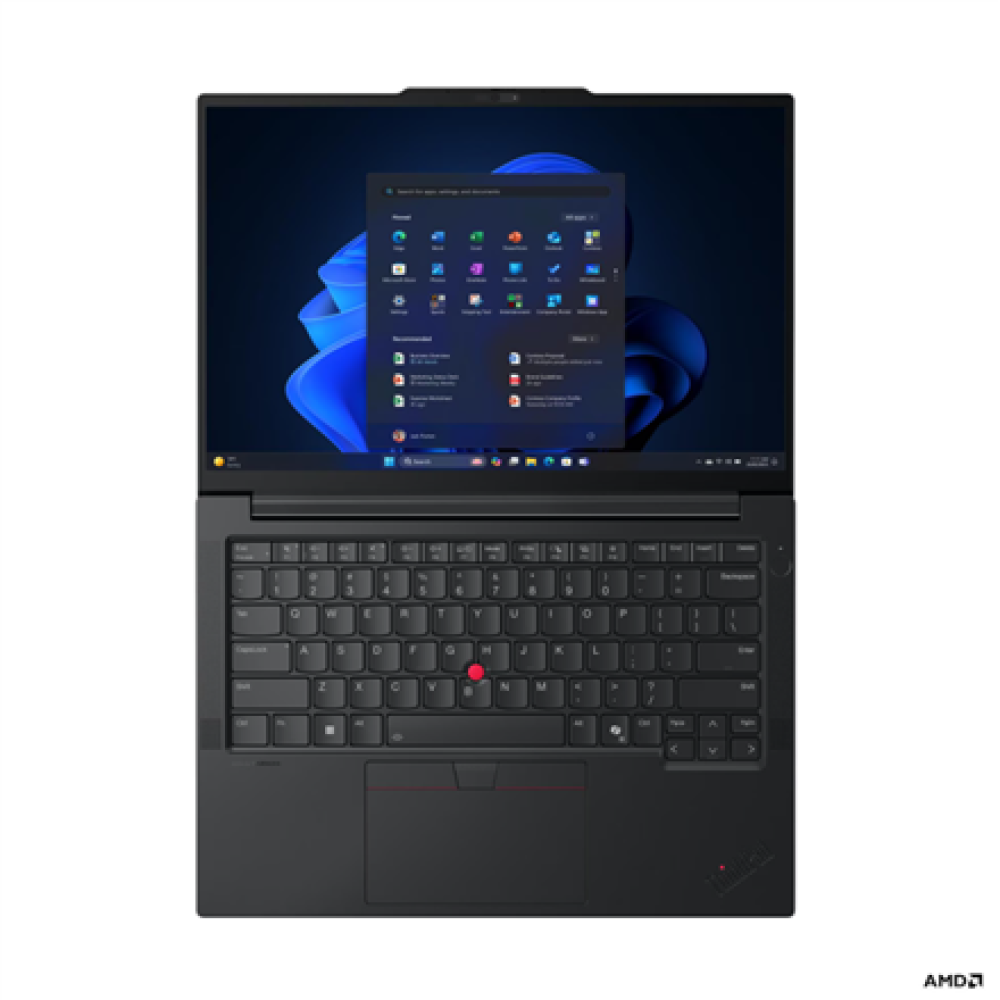 Lenovo ThinkPad E14 G8 AMD , Black , 14 , IPS , WUXGA , 1920 x 1200 pixels , Anti-glare , AMD Ryzen AI 5 , 330 , 16 GB , SODIMM DDR5 , Solid-state drive capacity 512 GB , AMD Radeon 820M Graphics , Windows 11 Pro , 802.11be , Bluetooth version 5.4 , Keybo
