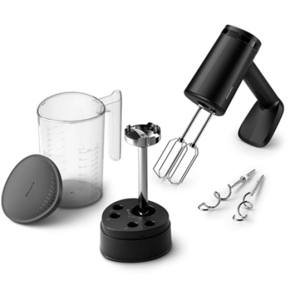 Philips , Mixer , HR3781/10 500 Series , Hand Mixer , 500 W , Number of speeds 5 , Turbo mode , Black