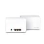 AX3000 Whole Home Mesh WiFi 6 System with PoE , Halo H80X (2-Pack) , 802.11ax , 574+2402 Mbit/s , 10/100/1000 Mbit/s , Ethernet LAN (RJ-45) ports 3 , Mesh Support Yes , MU-MiMO Yes , No mobile broadband , Antenna type Internal