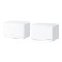 AX3000 Whole Home Mesh WiFi 6 System with PoE , Halo H80X (2-Pack) , 802.11ax , 574+2402 Mbit/s , 10/100/1000 Mbit/s , Ethernet LAN (RJ-45) ports 3 , Mesh Support Yes , MU-MiMO Yes , No mobile broadband , Antenna type Internal