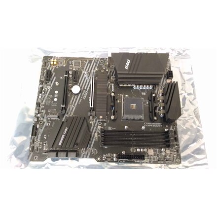 SALE OUT. MSI B550-A PRO , Processor family AMD , Processor socket AM4 , DDR4 DIMM , Memory slots 4 , Supported hard disk drive interfaces SATA, M.2 , Number of SATA connectors 6 , Chipset AMD B550 , ATX , USED, REFURBISHED, WITHOUT ACCESSORIES, ONLY BACK