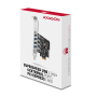 AXAGON PCI-Express card with four external USB 3.2 Gen1 ports with dual power , PCEU-43RS