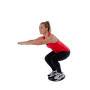 Pure2Improve , Adjustable Balance Board , Black/Red