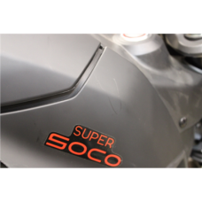 SALE OUT. SUPER SOCO Electric Motorcycle TC MAX 2021, Spoke, Black, L3e, 4G / DEMO, WITHOUT ORIGINAL PACKAGING, SCRATCHED SUPER SOCO , Black , L3e , 4G modem , Max speed 95 km/h , Distance per battery charge (max) 110 km , Mileage warranty 20000 km