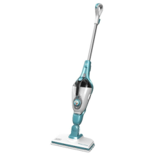 BLACK & DECKER Steam cleaner , FSMH1321-QS , Power 1300 W , Steam pressure 2.5 bar , Water tank capacity 0.5 L , White/Aqua