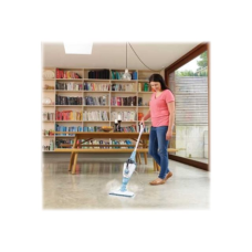 BLACK & DECKER Steam cleaner , FSMH1321-QS , Power 1300 W , Steam pressure 2.5 bar , Water tank capacity 0.5 L , White/Aqua