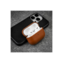 Fixed , Earbuds Case with MagSafe Support , Apple AirPods Pro 2/Pro 2 (USB-C) , Brown , Leather
