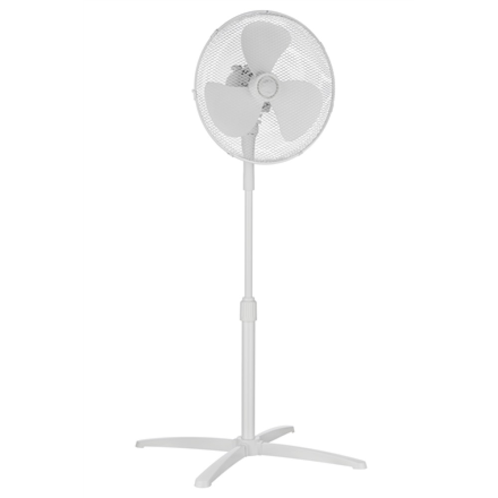Midea , FS40-21M , Stand Fan , White , Diameter 40 cm , Number of speeds 3 , Oscillation , 40 W
