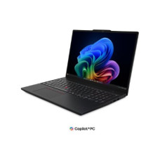 Lenovo ThinkPad T16 G5 Intel , Black , 16 , IPS , WUXGA , 1920 x 1200 pixels , Anti-glare , Intel Core Ultra 7 , 355 , 32 GB , LPCAMM2 LPDDR5X , Solid-state drive capacity 512 GB , Intel Graphics , Windows 11 Pro , 802.11be , Bluetooth version 5.4 , 5G up