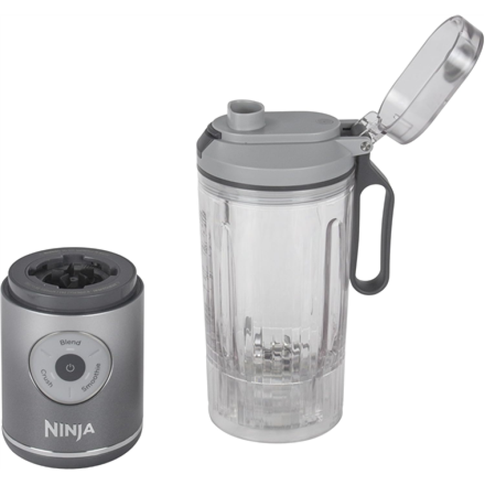 NINJA Blast Max Blender , BC251EUSL , Portable , Jar material Plastic , Jar capacity 0.57 L , Ice crushing , Silver