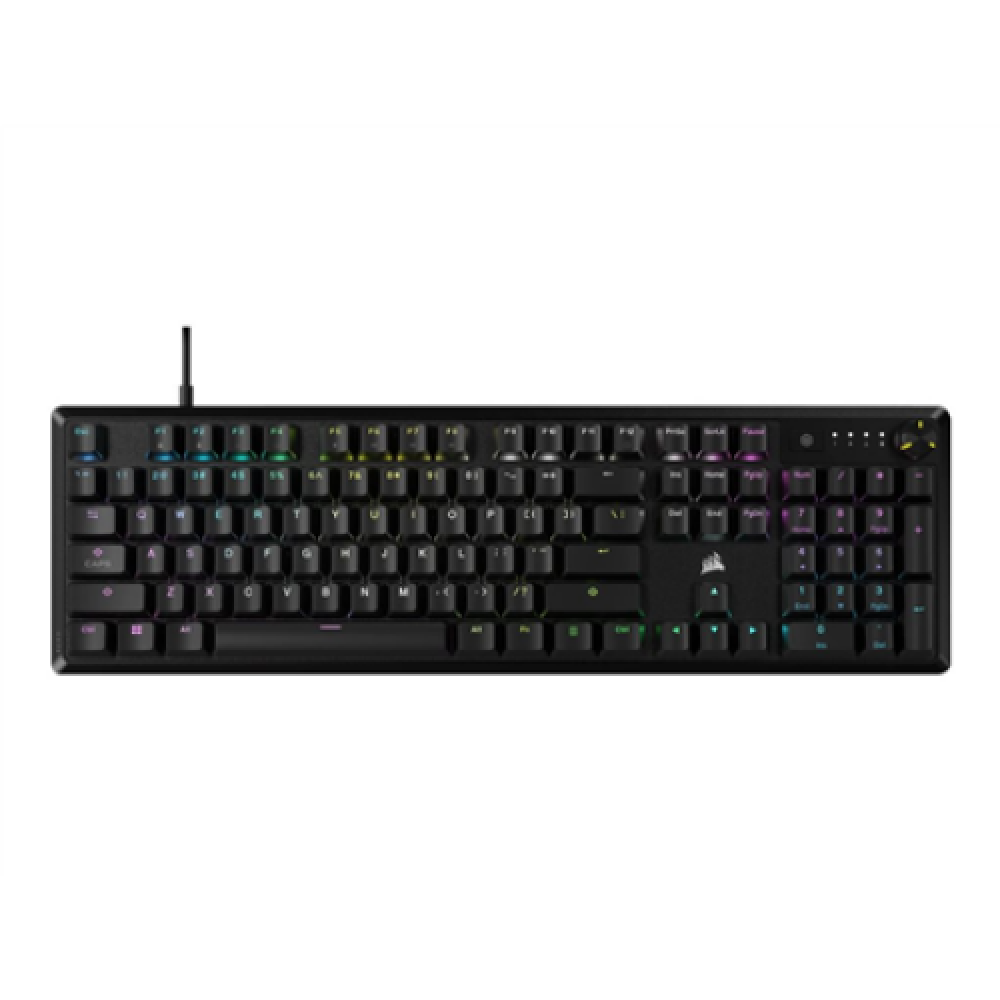 Corsair , Mechanical Gaming Keyboard , K70 CORE RGB , Gaming keyboard , Wired , N/A , Black , USB Type-A , RED