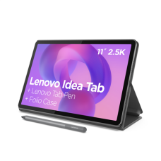 Lenovo Idea Tab 11 2.5K Mediatek Dimensity 6300/8GB/256GB/Android 15/Grey/2Y Warranty , Lenovo Tab (without power adapter) , Idea Tab , 11 , Luna Grey , IPS , 2560x1600 pixels , MediaTek , Dimensity 6300 , 8 GB , Soldered LPDDR4x , 256 GB , Wi-Fi , Front 