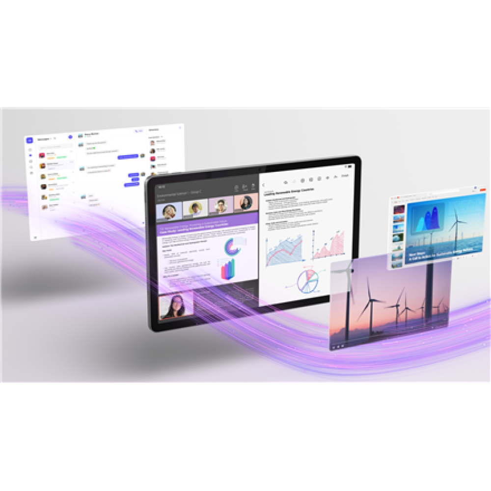 Lenovo Idea Tab 11 2.5K Mediatek Dimensity 6300/8GB/256GB/Android 15/Grey/2Y Warranty , Lenovo Tab (without power adapter) , Idea Tab , 11 , Luna Grey , IPS , 2560x1600 pixels , MediaTek , Dimensity 6300 , 8 GB , Soldered LPDDR4x , 256 GB , Wi-Fi , Front 