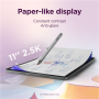 Lenovo Idea Tab 11 2.5K Mediatek Dimensity 6300/8GB/256GB/Android 15/Grey/2Y Warranty , Lenovo Tab (without power adapter) , Idea Tab , 11 , Luna Grey , IPS , 2560x1600 pixels , MediaTek , Dimensity 6300 , 8 GB , Soldered LPDDR4x , 256 GB , Wi-Fi , Front 