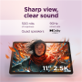 Lenovo Idea Tab 11 2.5K Mediatek Dimensity 6300/8GB/256GB/Android 15/Grey/2Y Warranty , Lenovo Tab (without power adapter) , Idea Tab , 11 , Luna Grey , IPS , 2560x1600 pixels , MediaTek , Dimensity 6300 , 8 GB , Soldered LPDDR4x , 256 GB , Wi-Fi , Front 