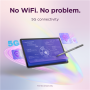 Lenovo Idea Tab 11 2.5K Mediatek Dimensity 6300/8GB/256GB/Android 15/Grey/2Y Warranty , Lenovo Tab (without power adapter) , Idea Tab , 11 , Luna Grey , IPS , 2560x1600 pixels , MediaTek , Dimensity 6300 , 8 GB , Soldered LPDDR4x , 256 GB , Wi-Fi , Front 
