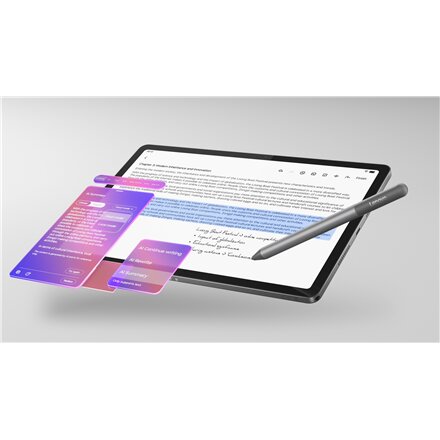 Lenovo Idea Tab Wi-Fi (w/o power adapter) , ZAFR0006SE , 11 , Luna Grey , IPS , 2560x1600 pixels , MediaTek , Dimensity 6300 , 8 GB , Soldered LPDDR4x , 256 GB , Wi-Fi , Front camera , 5 MP , Rear camera , 8 MP , Bluetooth , 5.2 , Android , 15 (OS upgrade