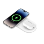 Belkin , BOOST CHARGE PRO 2in1 Qi2 15w Magnetic Charging Pad , WIZ021VFWH