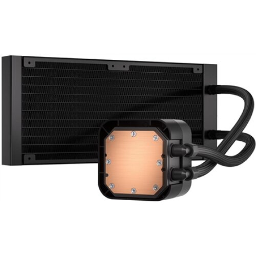 Corsair , iCUE H100i ELITE LCD XT Display , Black , Intel, AMD , CPU Liquid Cooler