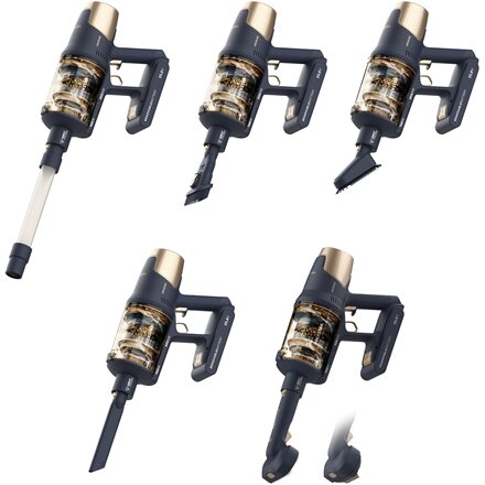 Cecotec Vacuum cleaner , Rockstar RX70 AquaPet Flex Conga , Cordless operating , Stick/handheld , 780 W , Operating time (max) 100 min , Blue/Gold