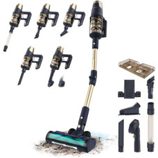 Cecotec Vacuum cleaner , Rockstar RX70 AquaPet Flex Conga , Cordless operating , Stick/handheld , 780 W , Operating time (max) 100 min , Blue/Gold Cecotec Vacuum cleaner , Rockstar RX70 AquaPet Flex Conga , Cordless operating , Stick/handheld , 780 W , Operating time (max) 100 min , Blue/Gold