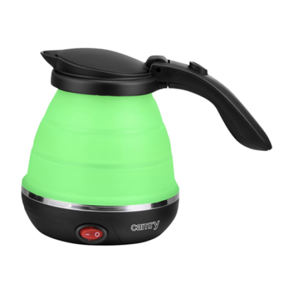 Camry , Travel kettle , CR 1265 , Electric , 750 W , 0.5 L , Plastic , Green